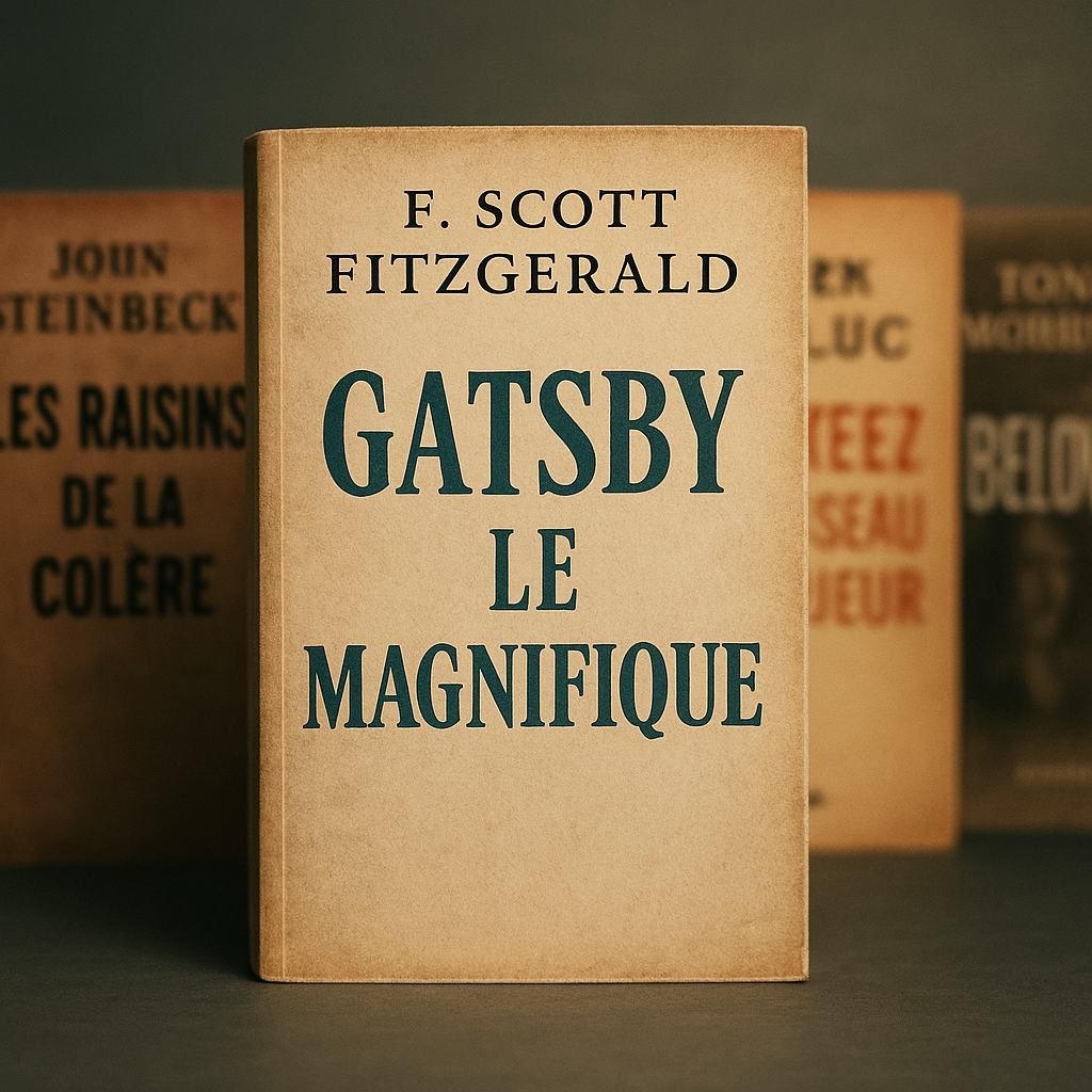 Couverture Gatsby et classique américain