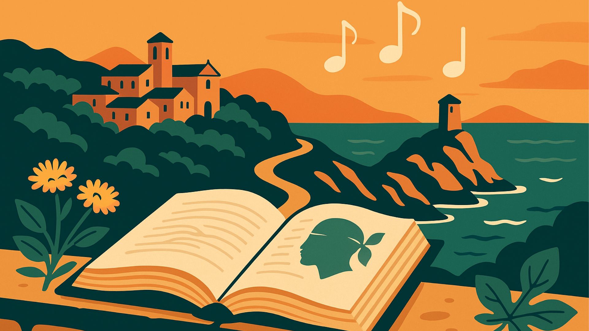 Illustration VREAD — lecture enfants pendant les vacances