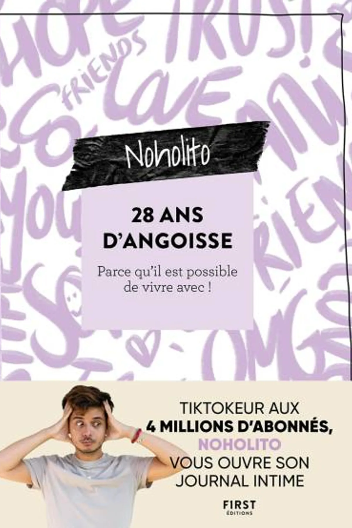 Couverture de « 28 ans d'angoisse - Parce qu'il est possible de vivre avec ! »