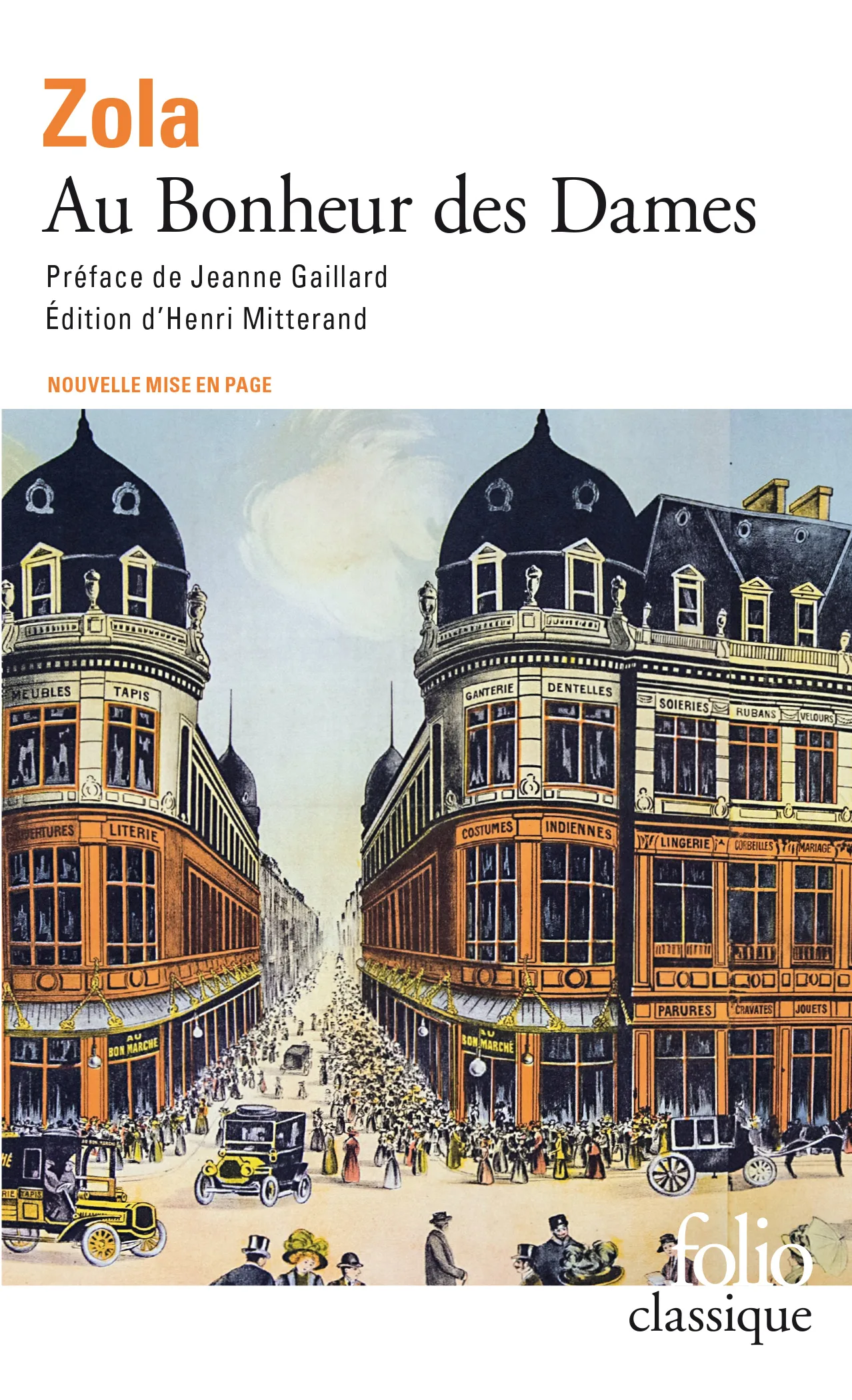 Couverture de « Au Bonheur des Dames »