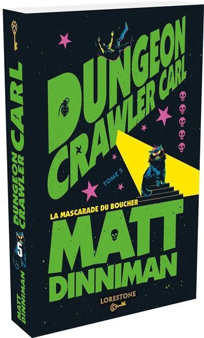 Couverture de « Dungeon Crawler Carl - Tome 5 La Mascarade du boucher »
