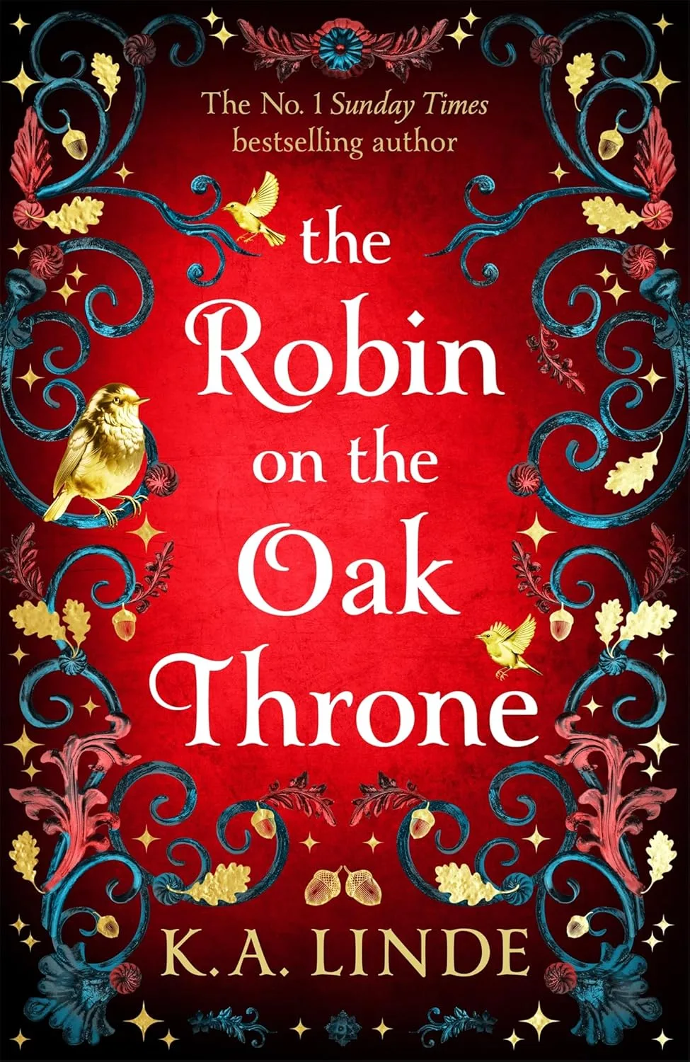 Couverture de « The Robin on the Oak Throne (The Oak & Holly Cycle Book 2) »