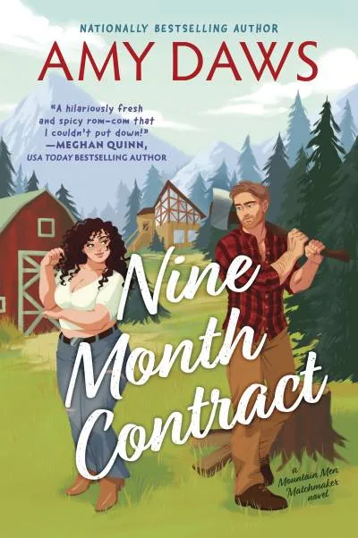 Couverture de « Nine Month Contract (Mountain Men Matchmaker Book 1) »