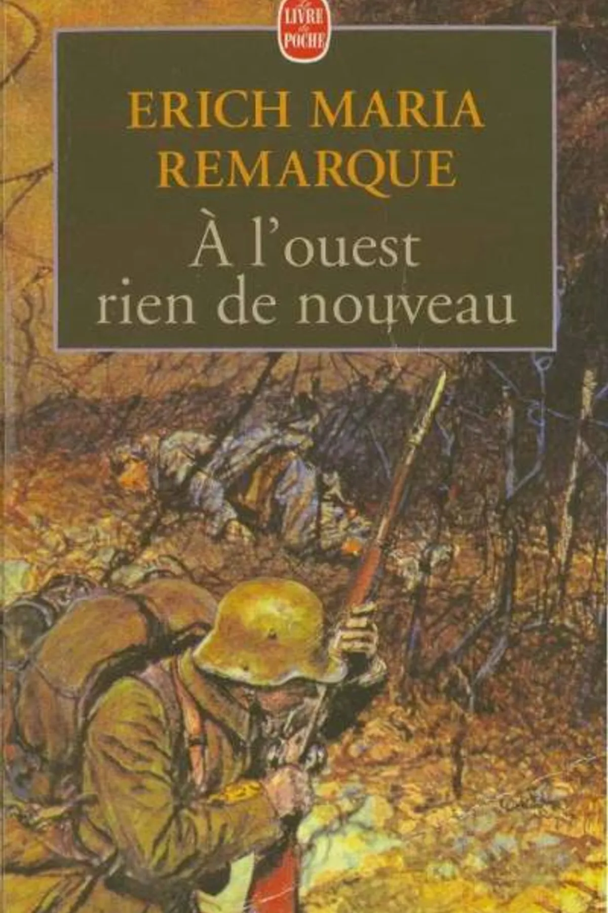 Couverture de « À L'Ouest rien de nouveau »