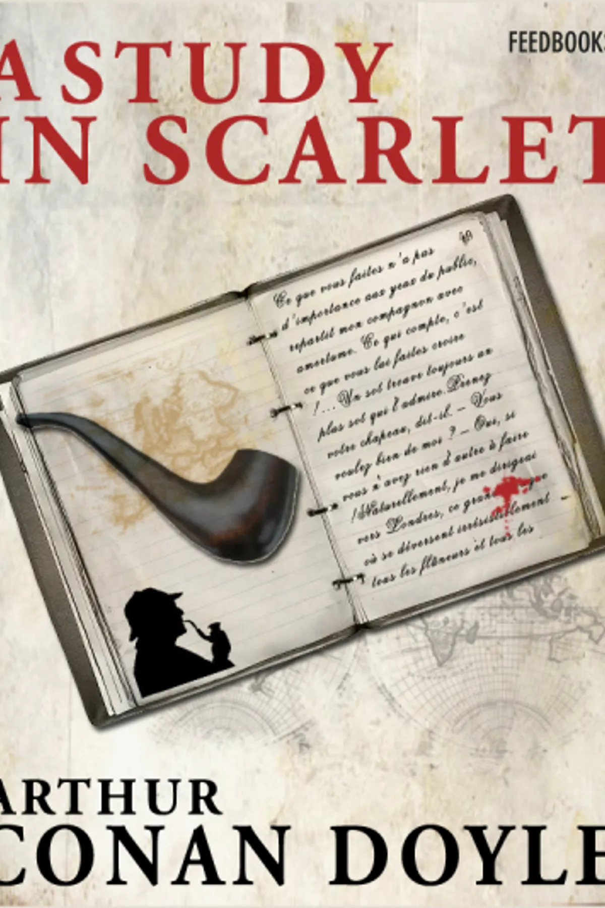 Couverture de « A Study in Scarlet »