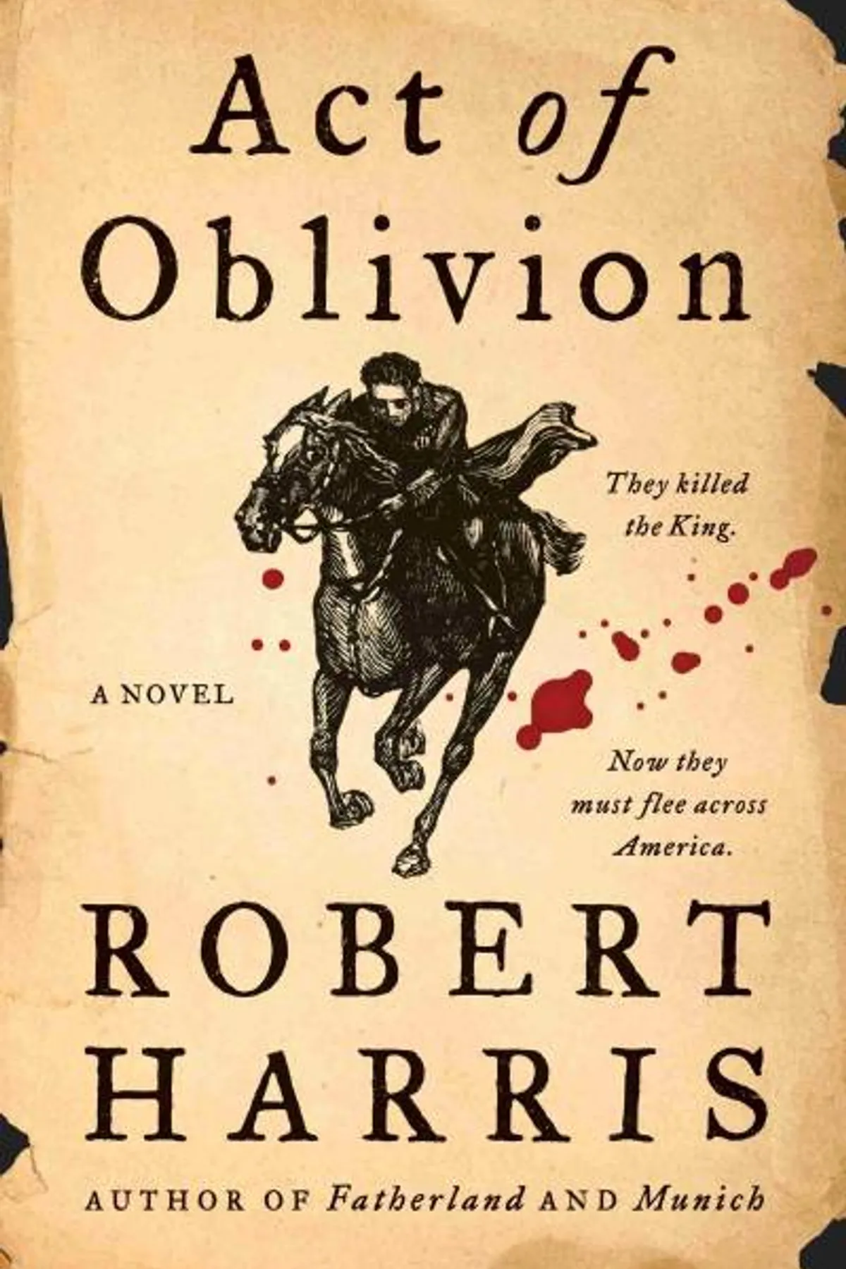 Couverture de « Act of Oblivion »