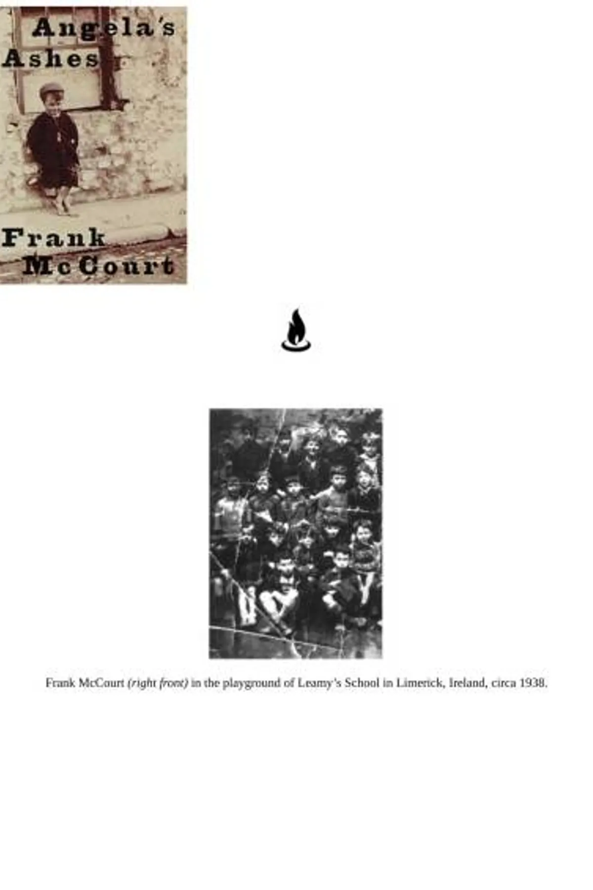 Couverture de « Angela's Ashes »