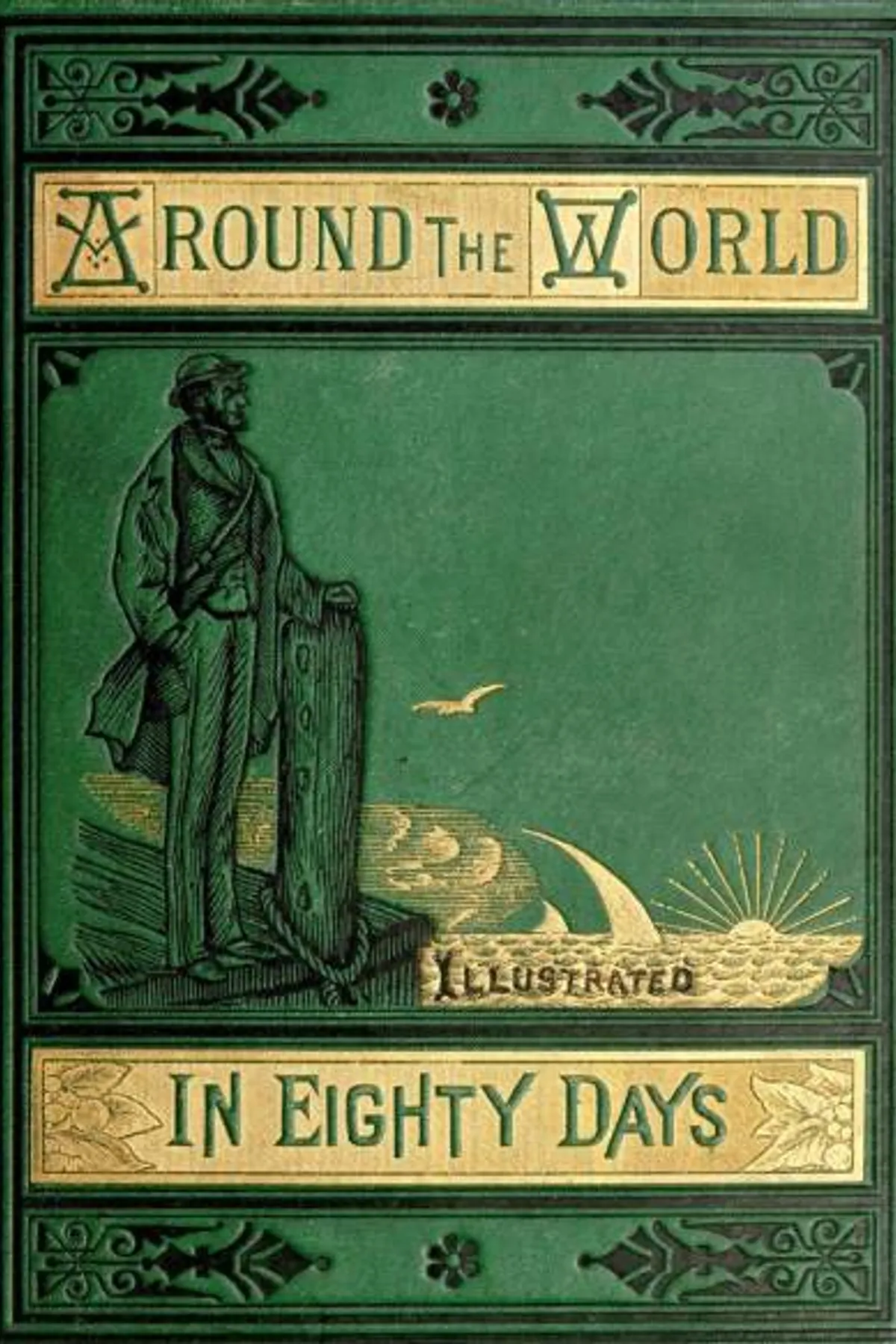 Couverture de « Around the World in Eighty Days »