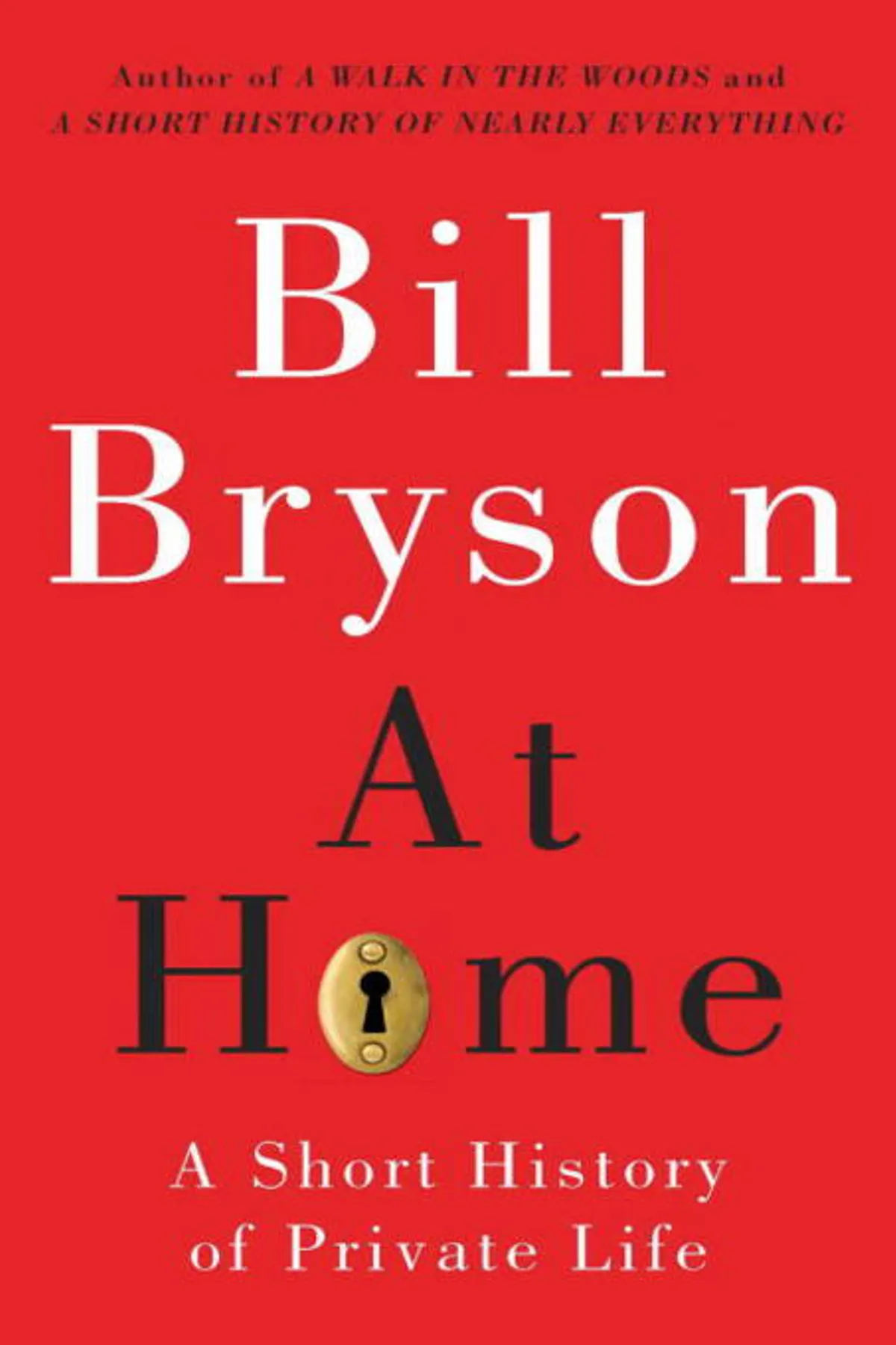 Couverture de « At Home: A Short History of Private Life »