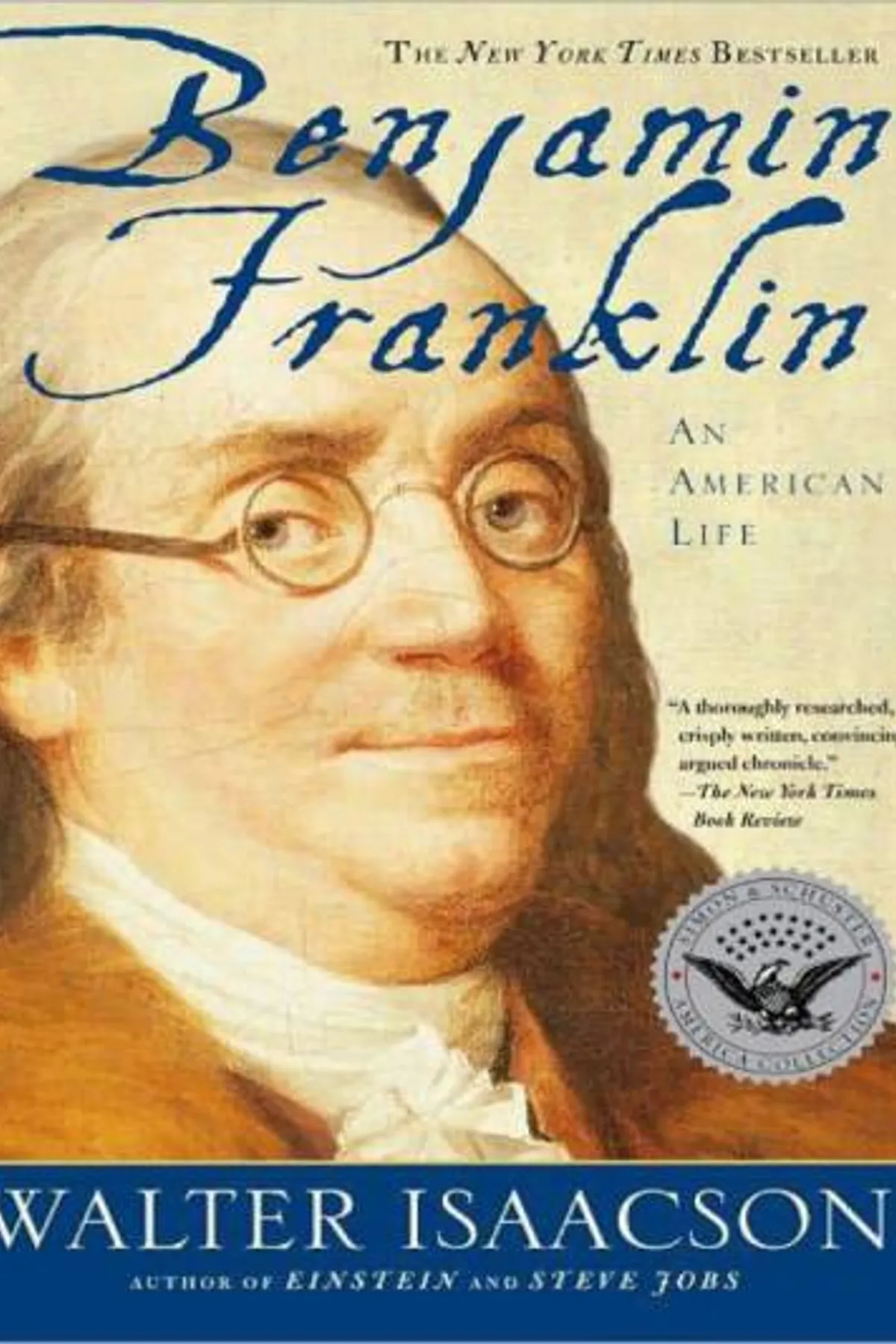 Couverture de « Benjamin Franklin : an American Life »