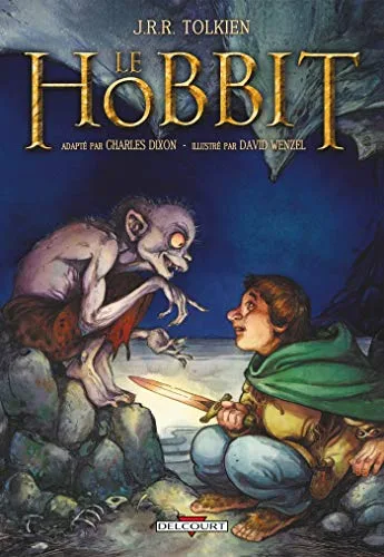 Couverture de « Bilbo le Hobbit - Illustré par Mikhail Belomlinskiy »