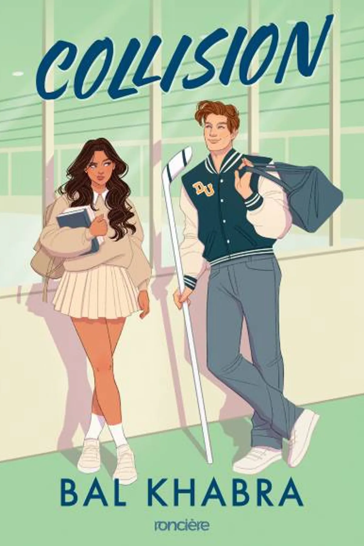 Couverture de « Choc sur la glace, Livre 1 : Collision »