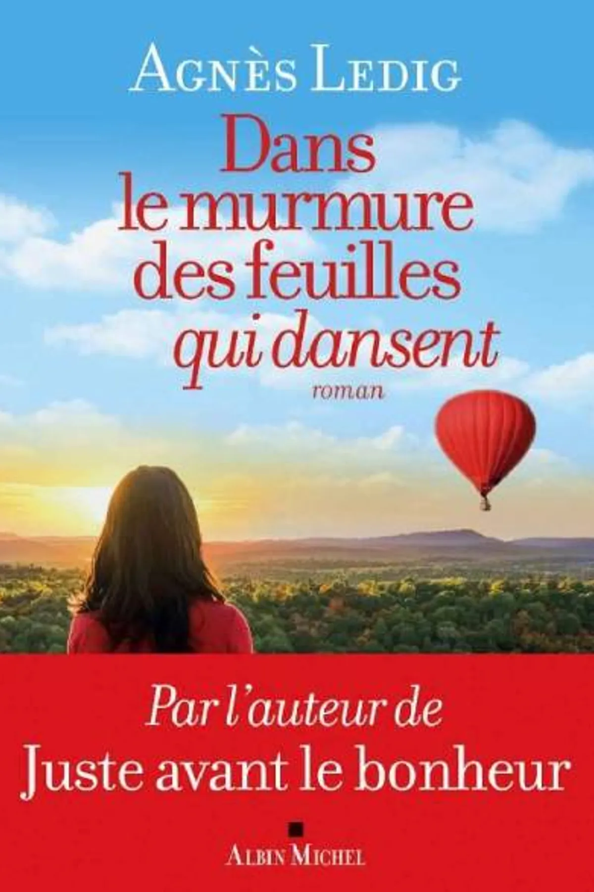 Couverture de « Dans le murmure des feuilles qui dansent »