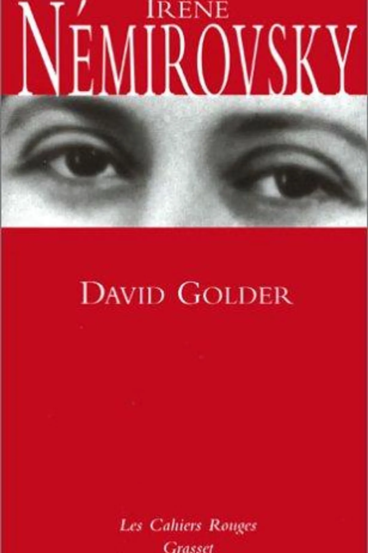 Couverture de « David Golder »