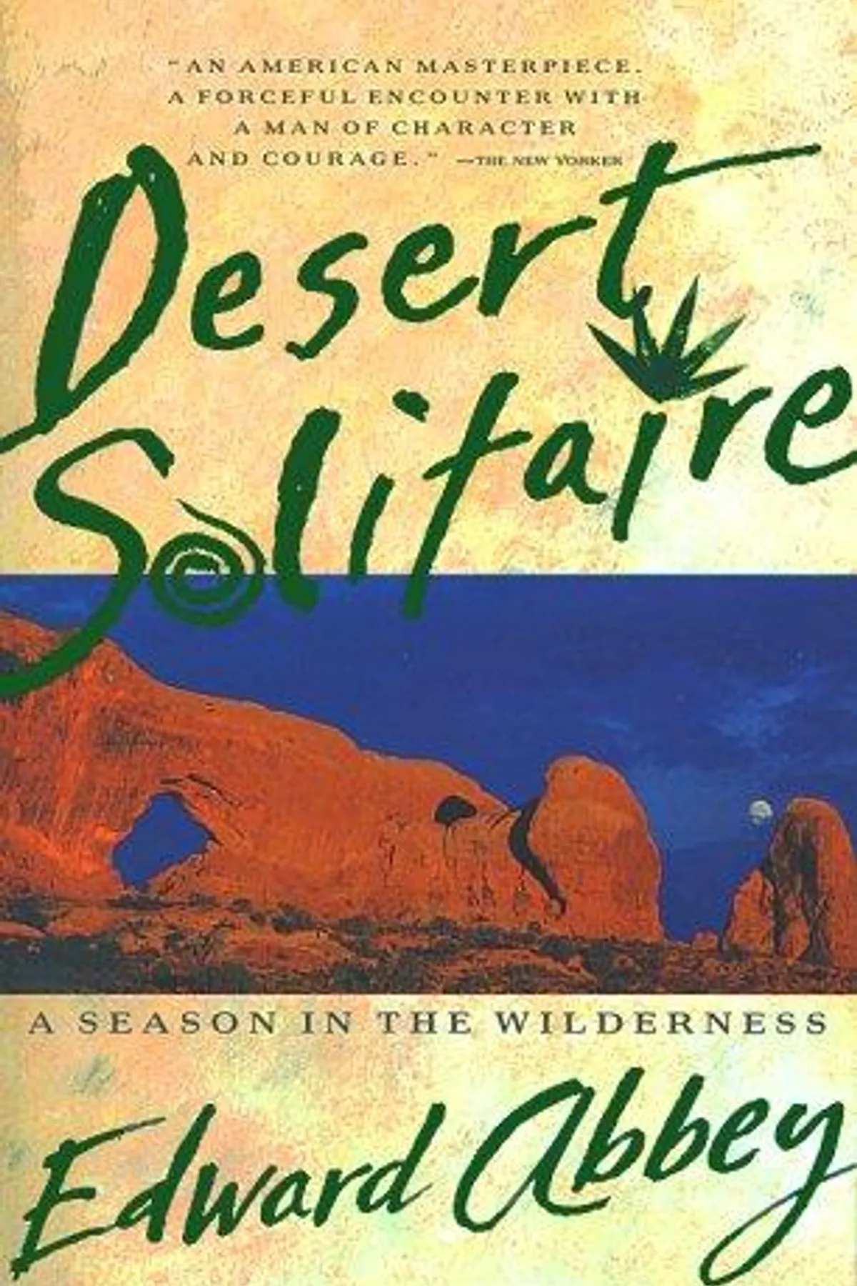 Couverture de « Desert Solitaire »