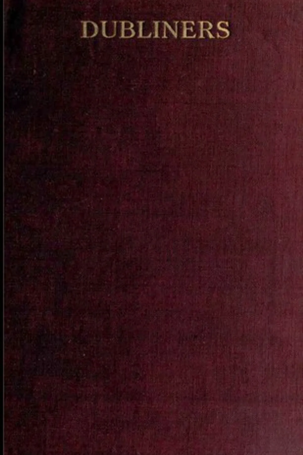 Couverture de « Dubliners »