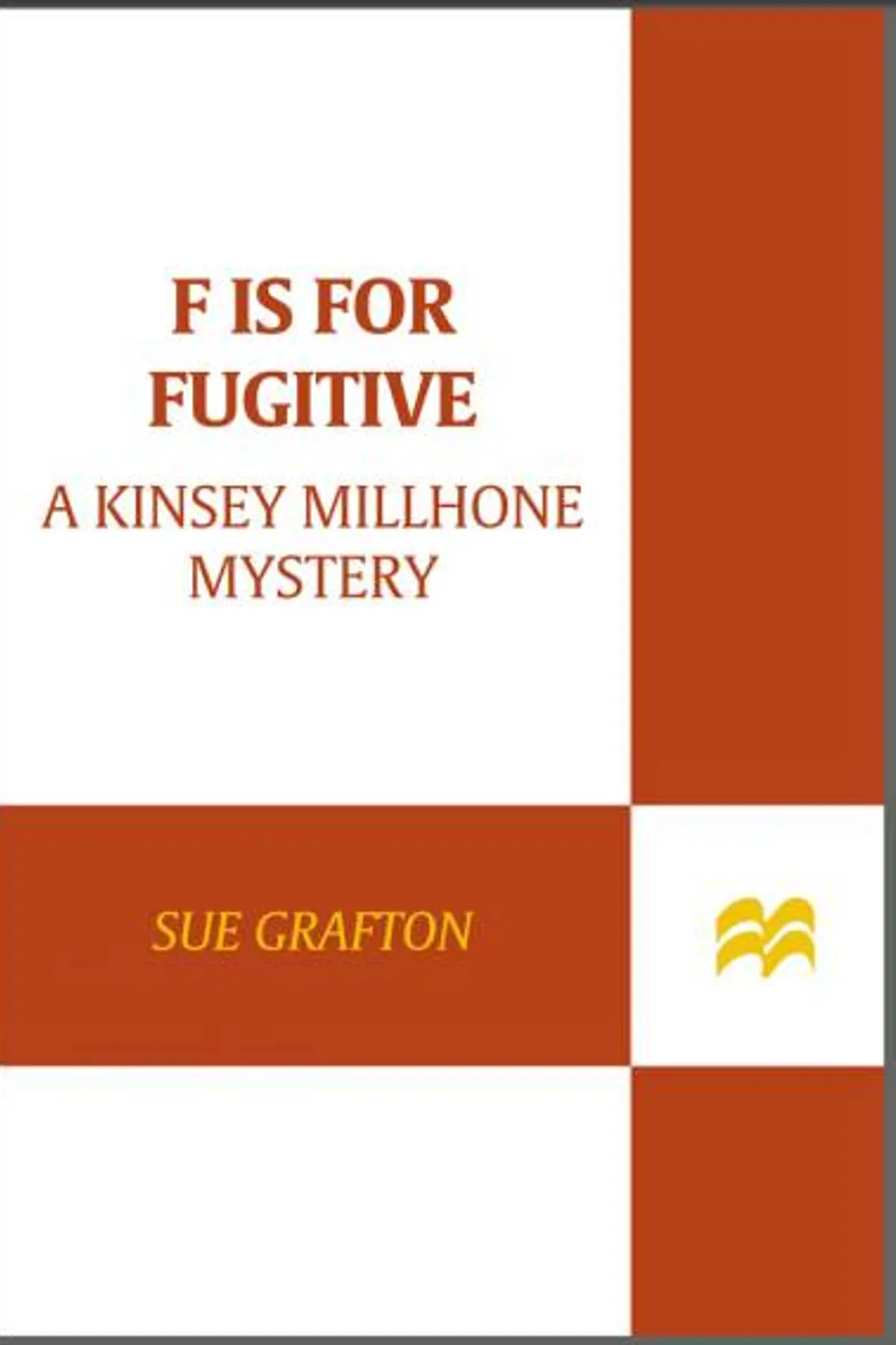 Couverture de « F is for Fugitive »