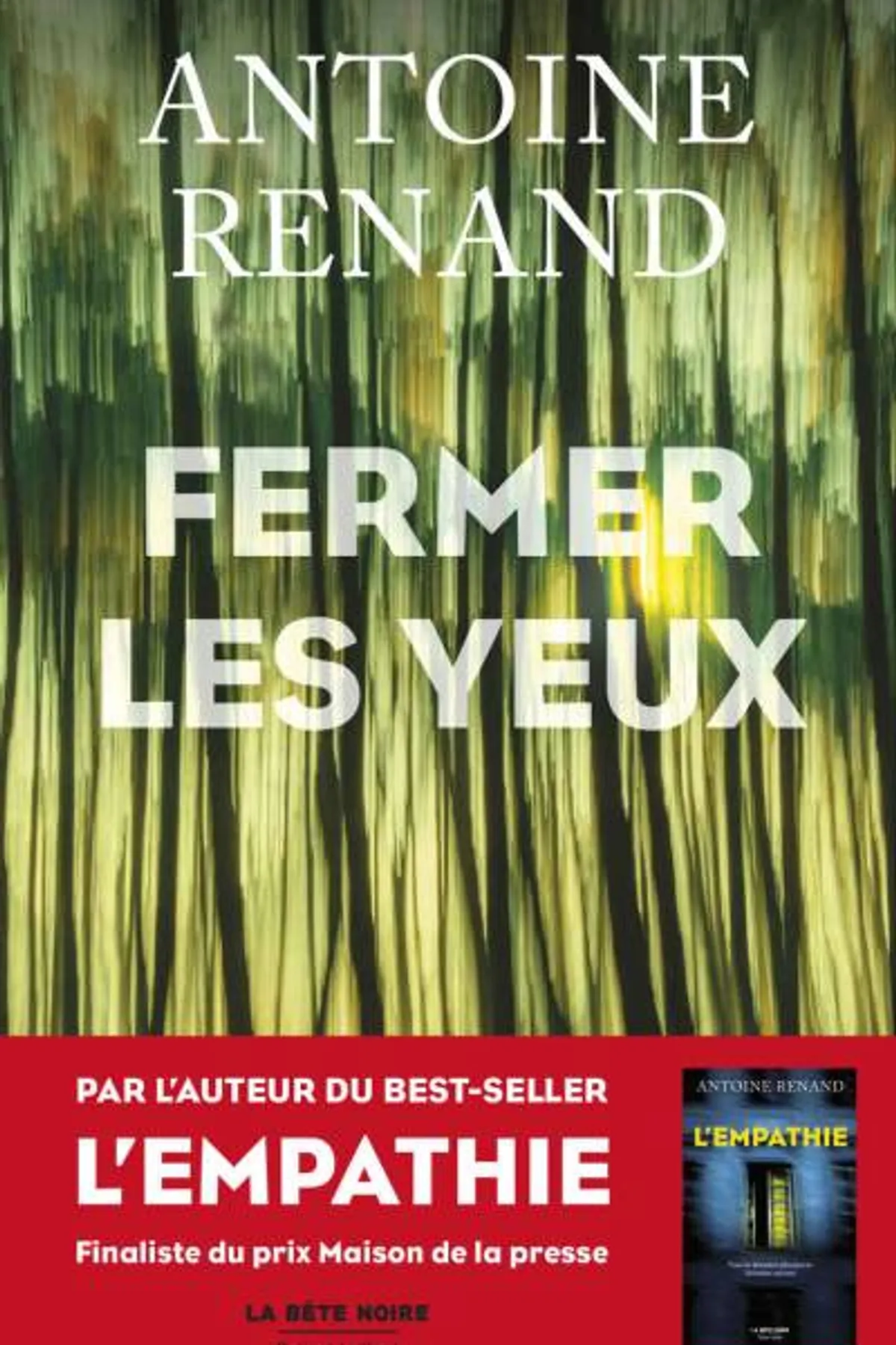 Couverture de « Fermer les yeux »