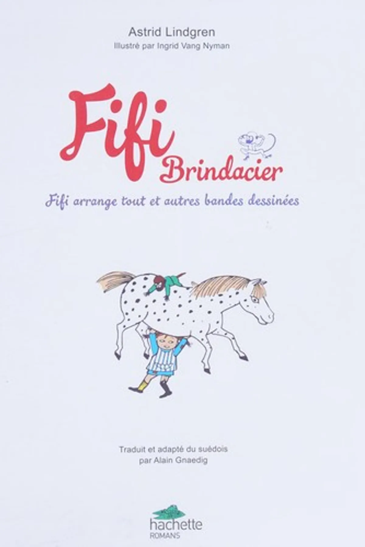 Couverture de « Fifi Brindacier »