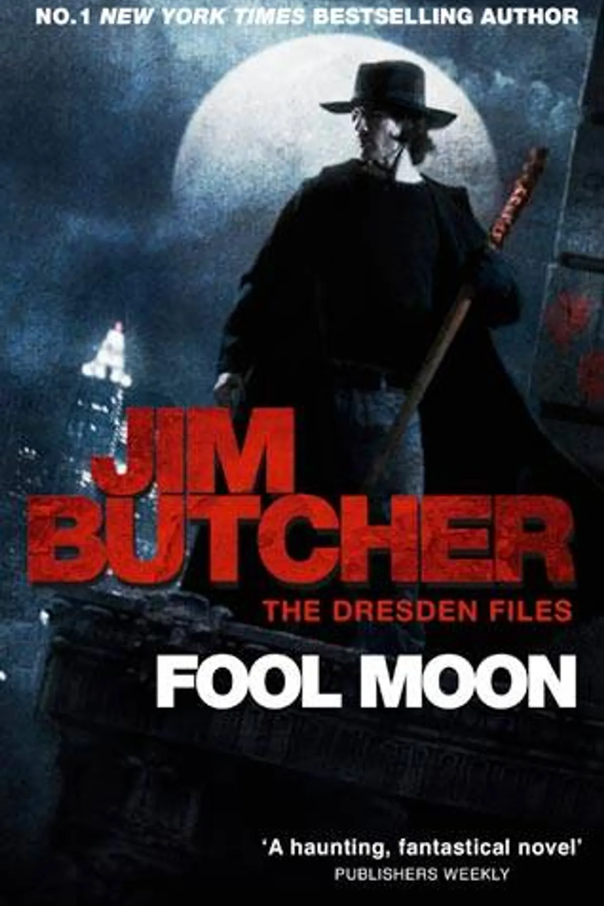 Couverture de « Fool moon : a novel of the Dresden files »