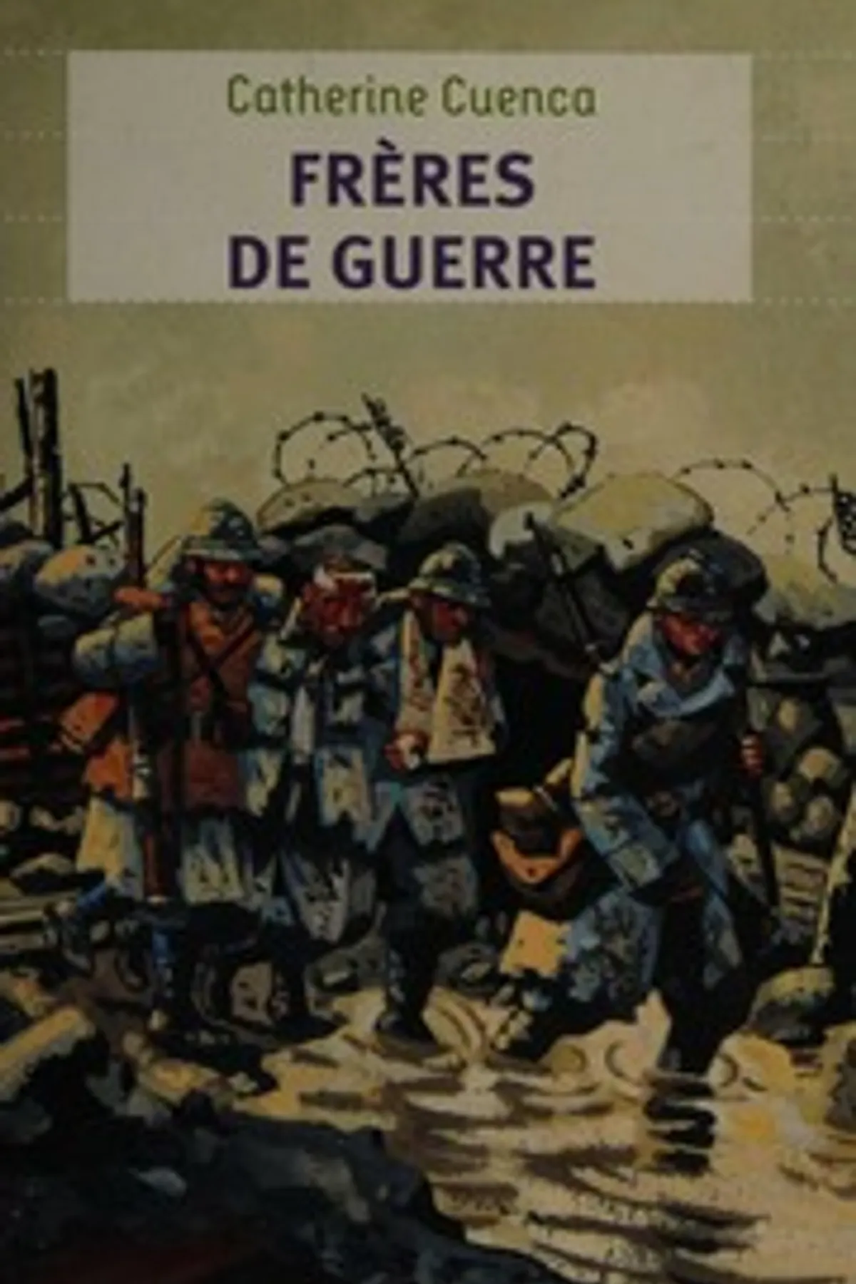 Couverture de « Frères de guerre (Flammarion Jeunesse Poche) »