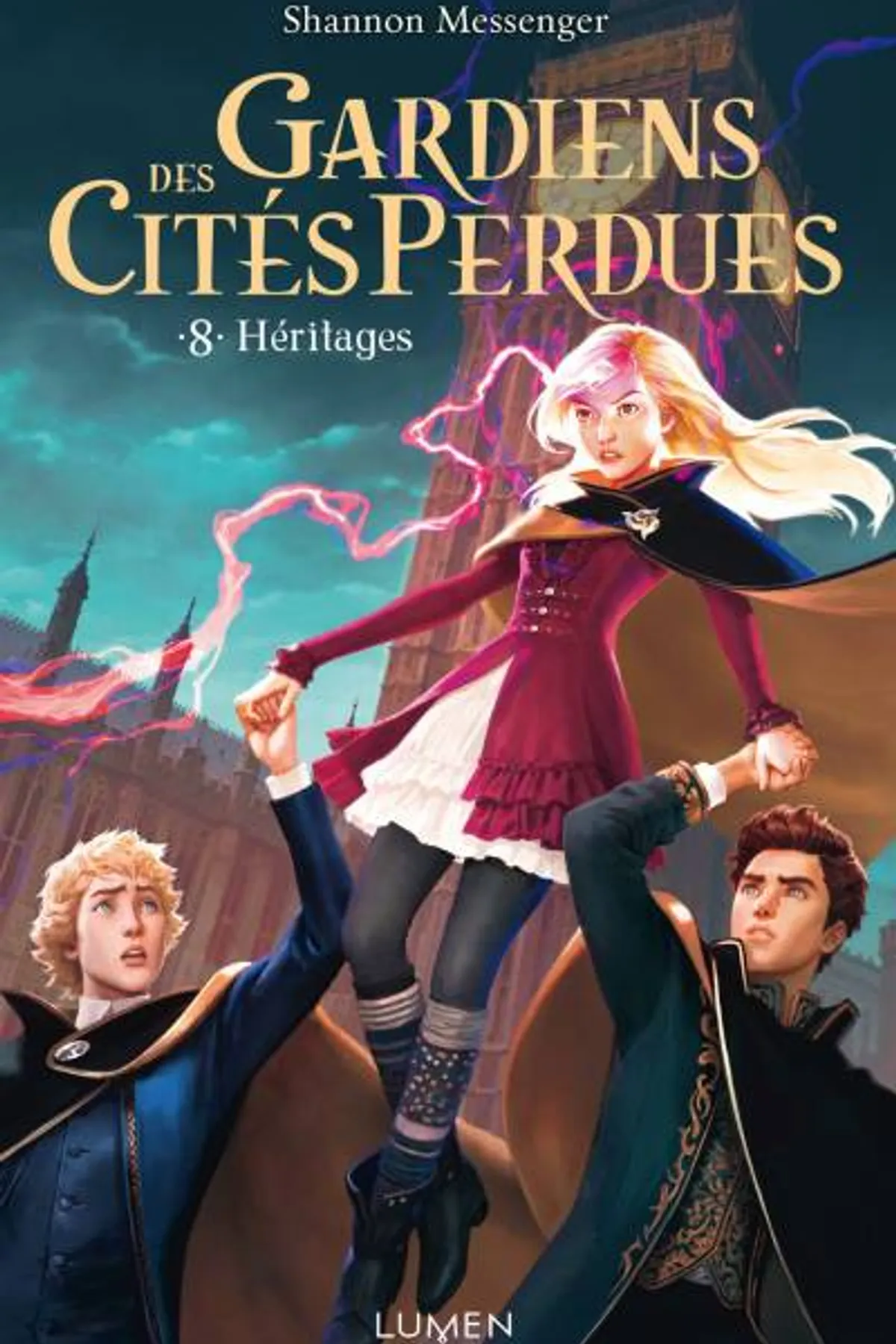 Couverture de « Gardiens des Cités perdues - tome 8 Héritages »