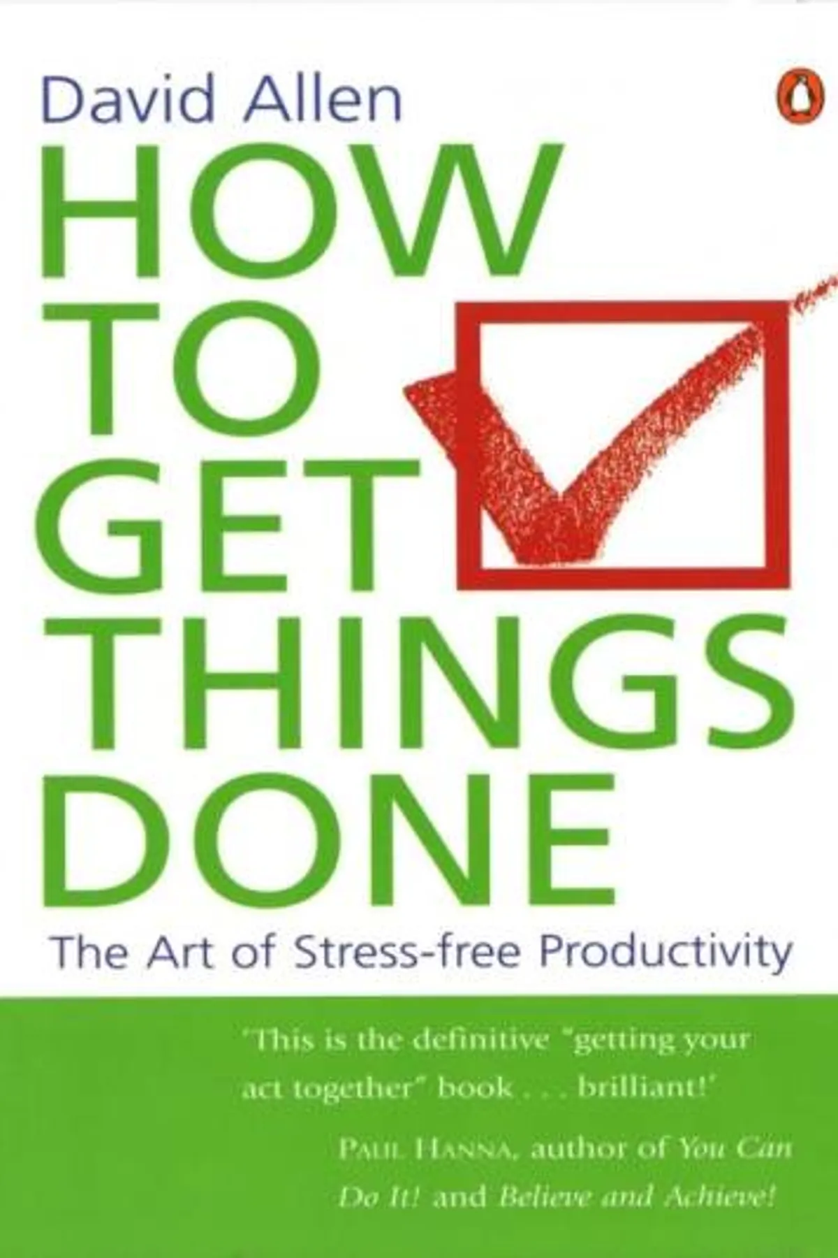 Couverture de « Getting Things Done »