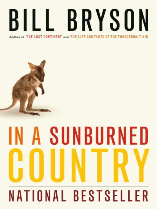 Couverture de « In a Sunburned Country »