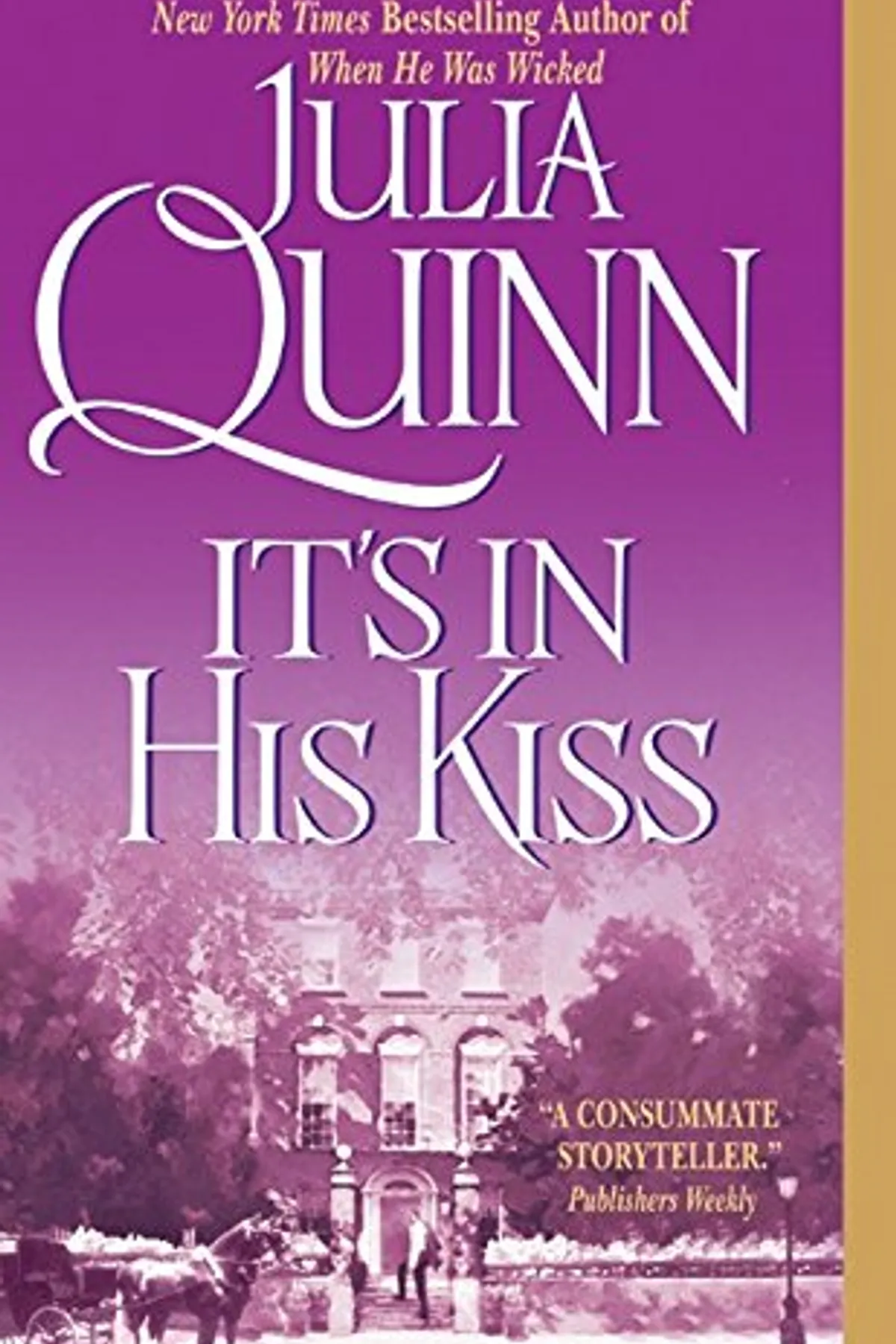 Couverture de « It's in His Kiss »