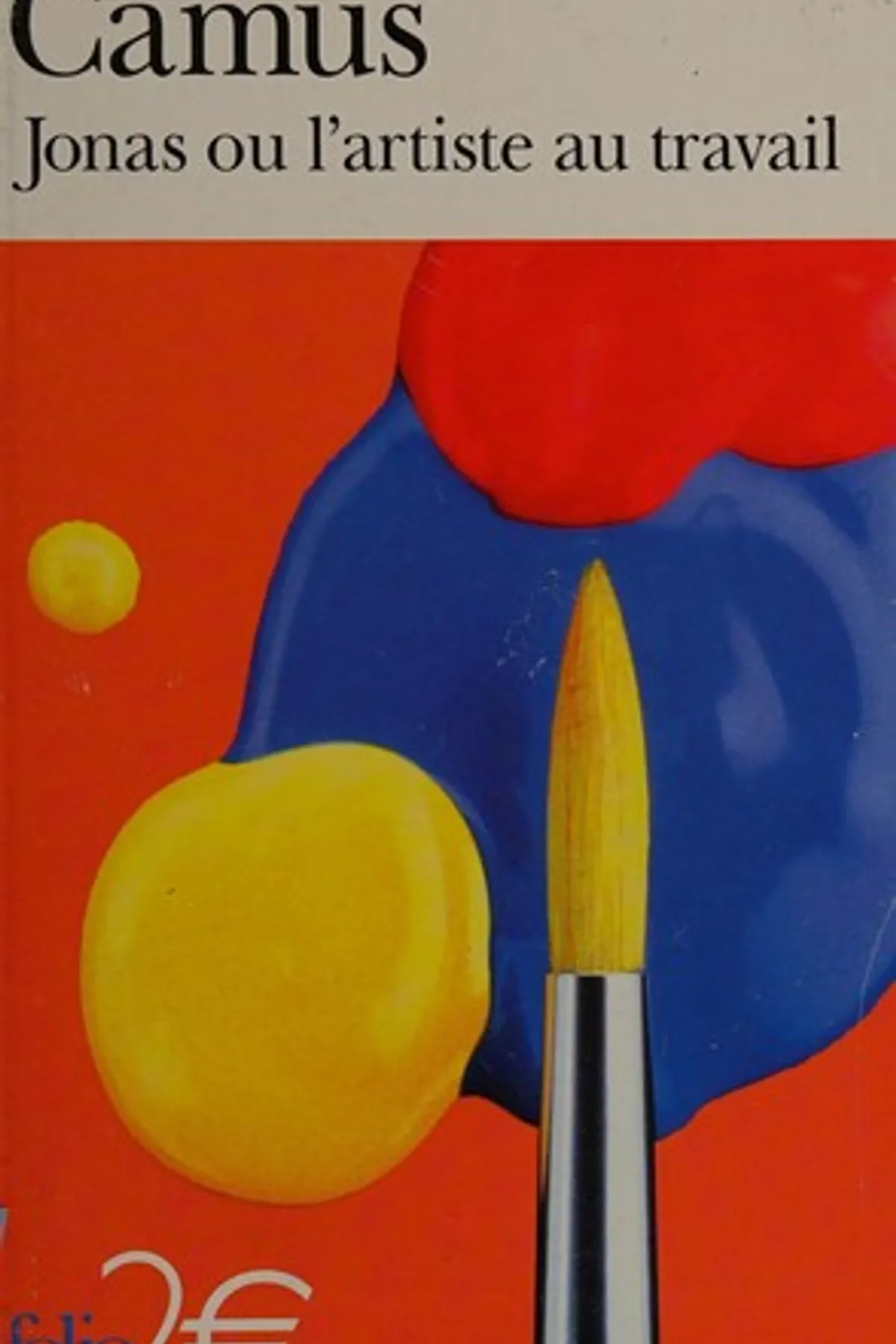 Couverture de « Jonas ou l'artiste au travail »