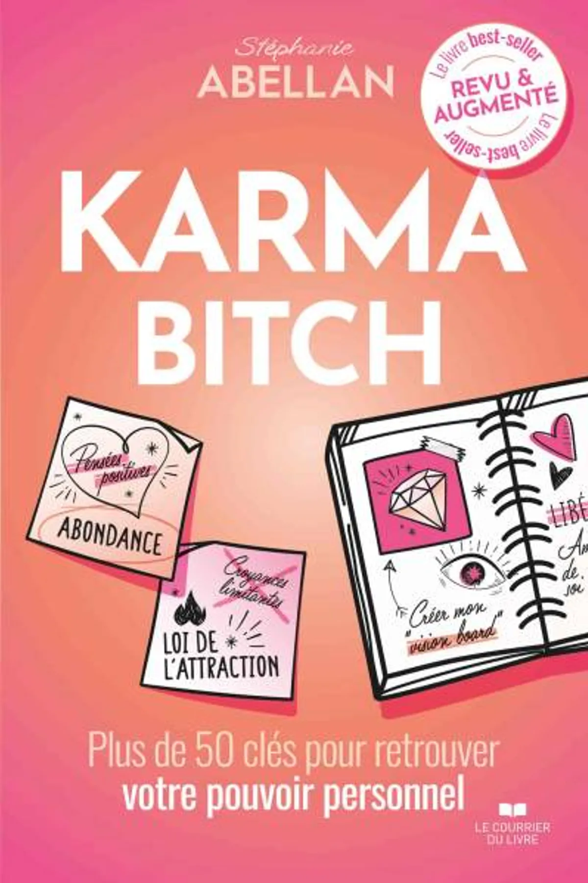 Couverture de « Karma Bitch - Plus de 50 clés pour retrouver votre pouvoir personnel »