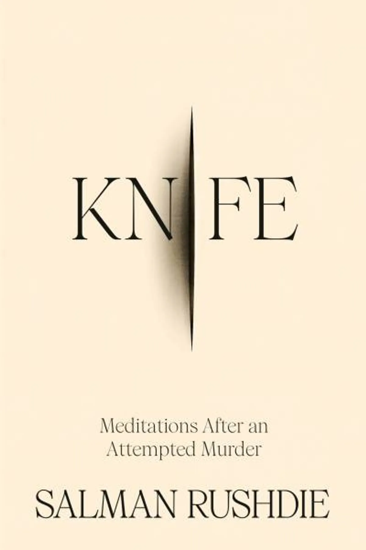 Couverture de « Knife: Meditations after an Attempted Murder »