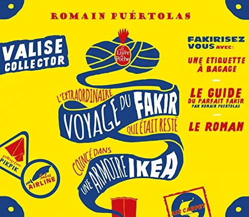 Couverture de « L'extraordinaire voyage du fakir qui était resté coincé dans une armoire Ikea »