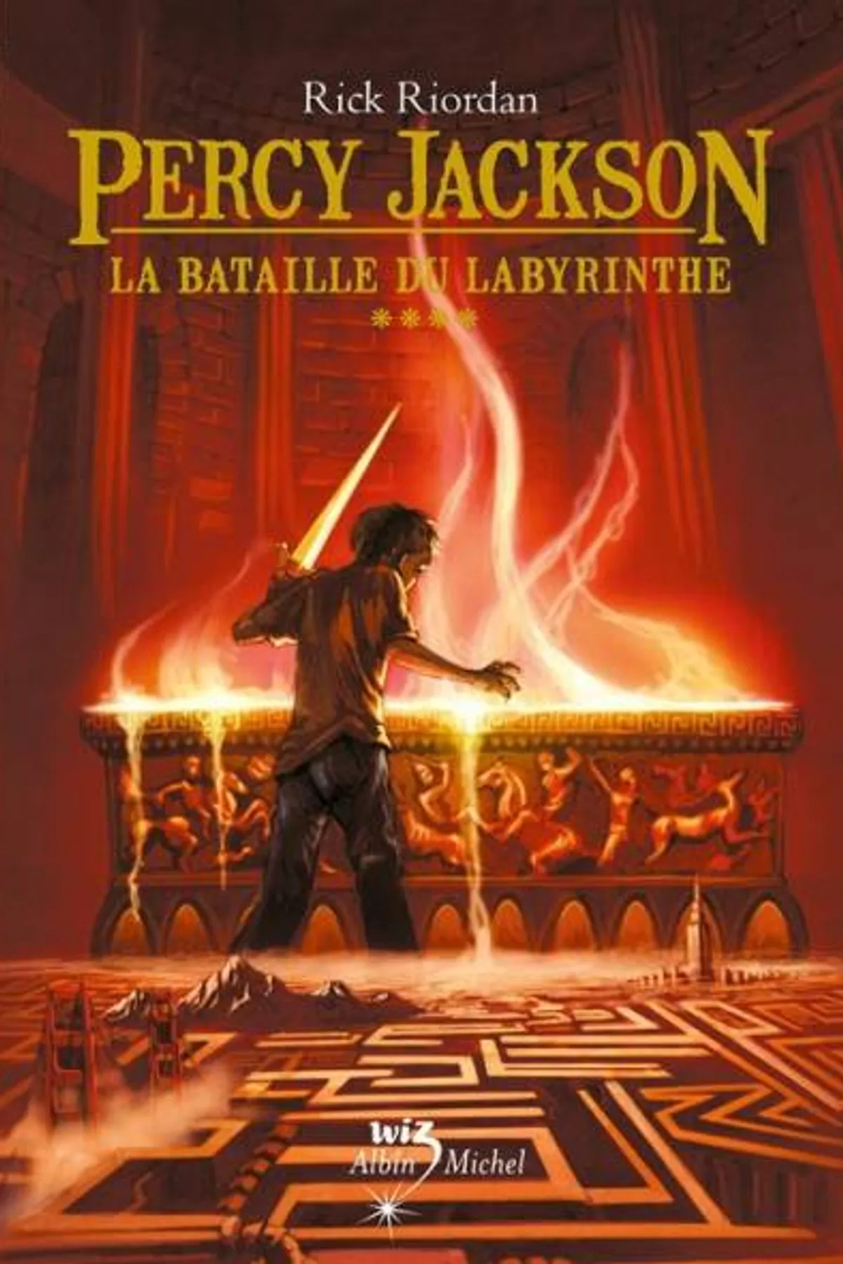 Couverture de « La bataille du labyrinthe »