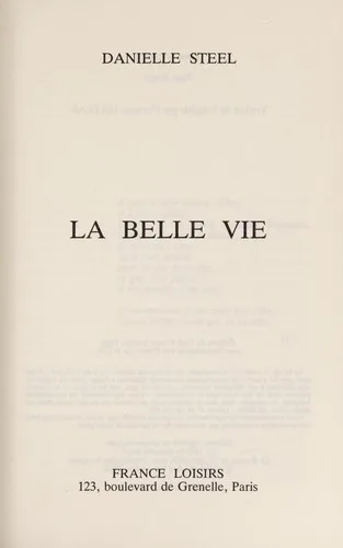 Couverture de « La belle vie »