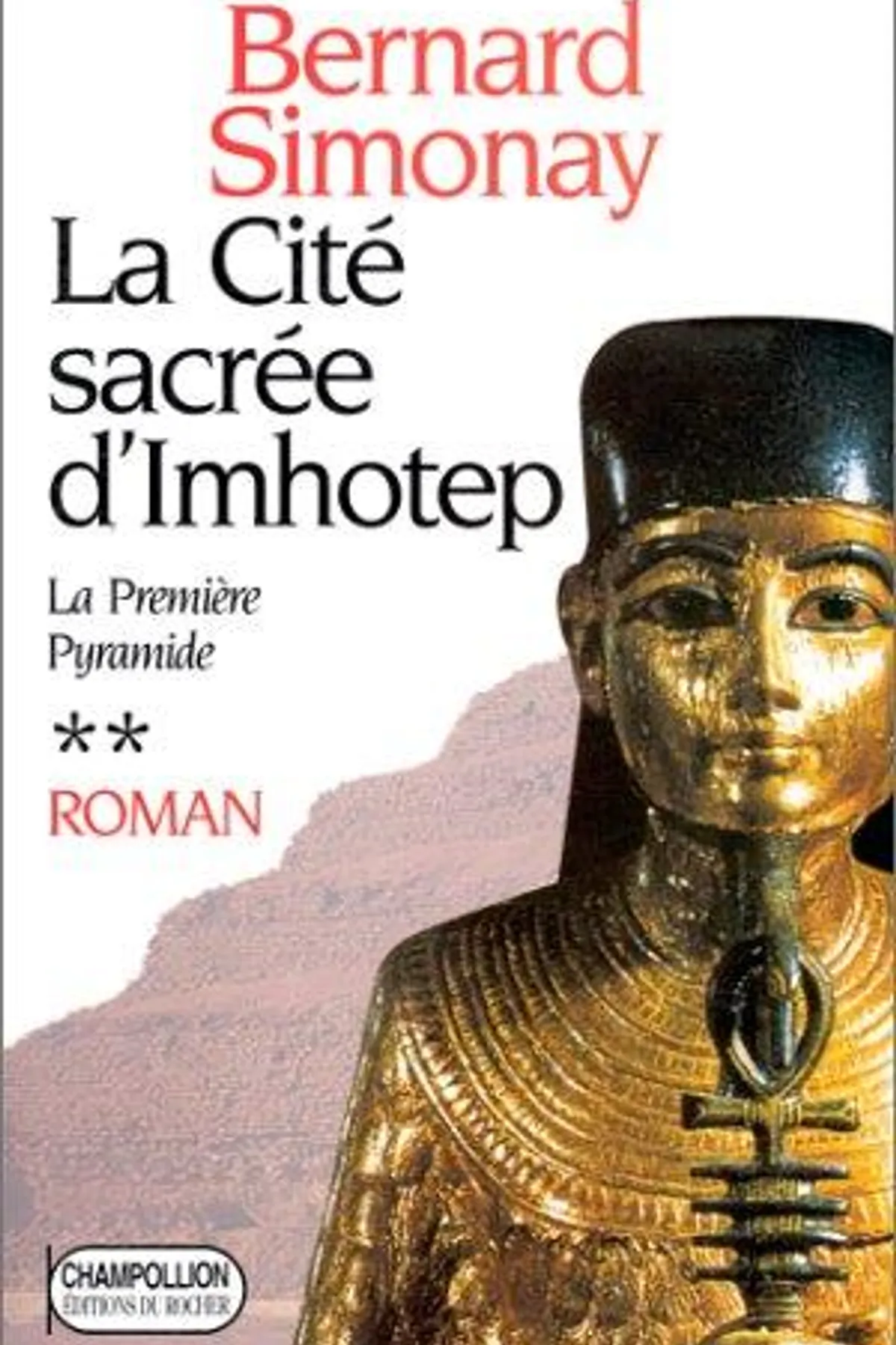 Couverture de « La Cité Sacrée d'Imhotep »