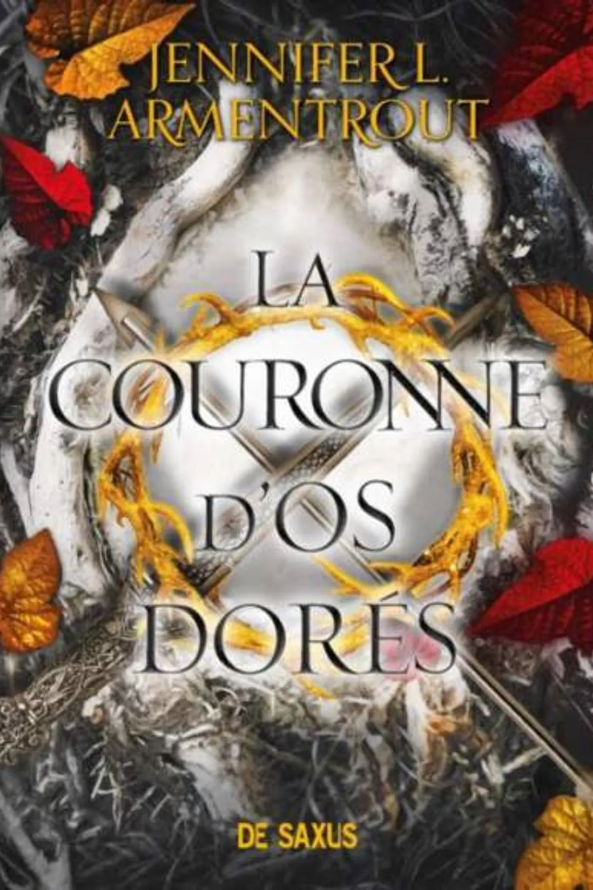 Couverture de « La couronne d'os dorés »