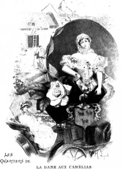 Couverture de « La Dame aux Camélias »