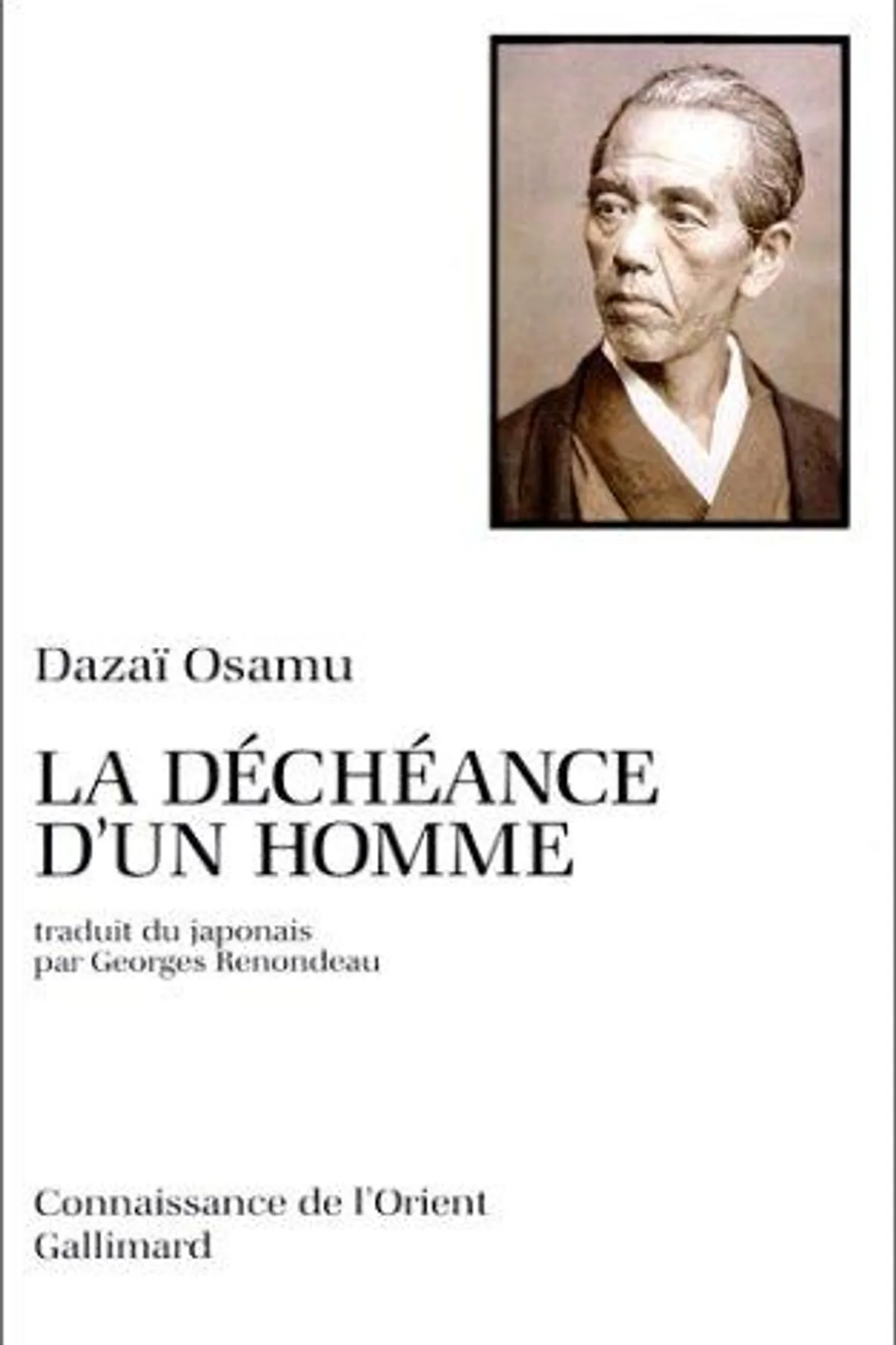 Couverture de « La déchéance d'un homme »