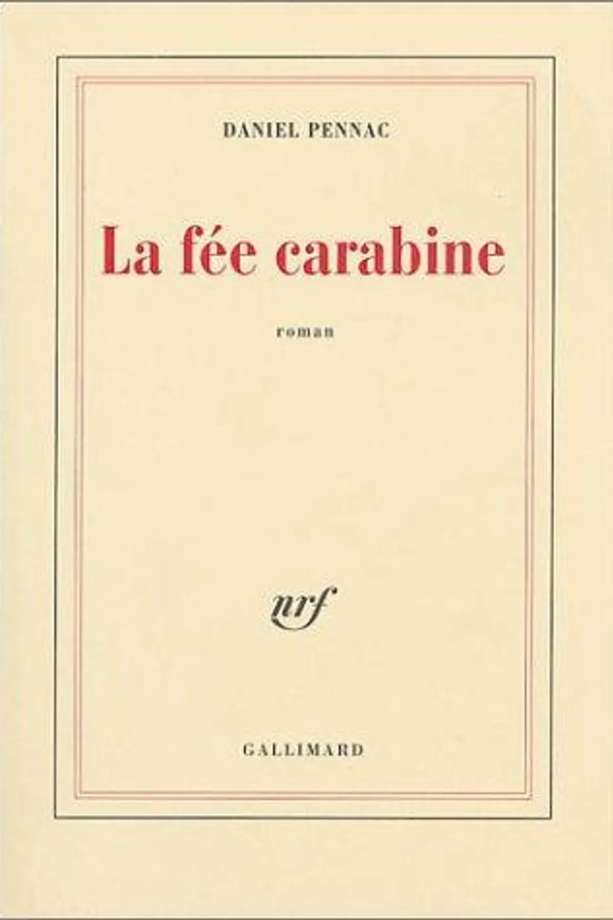 Couverture de « La fée carabine »