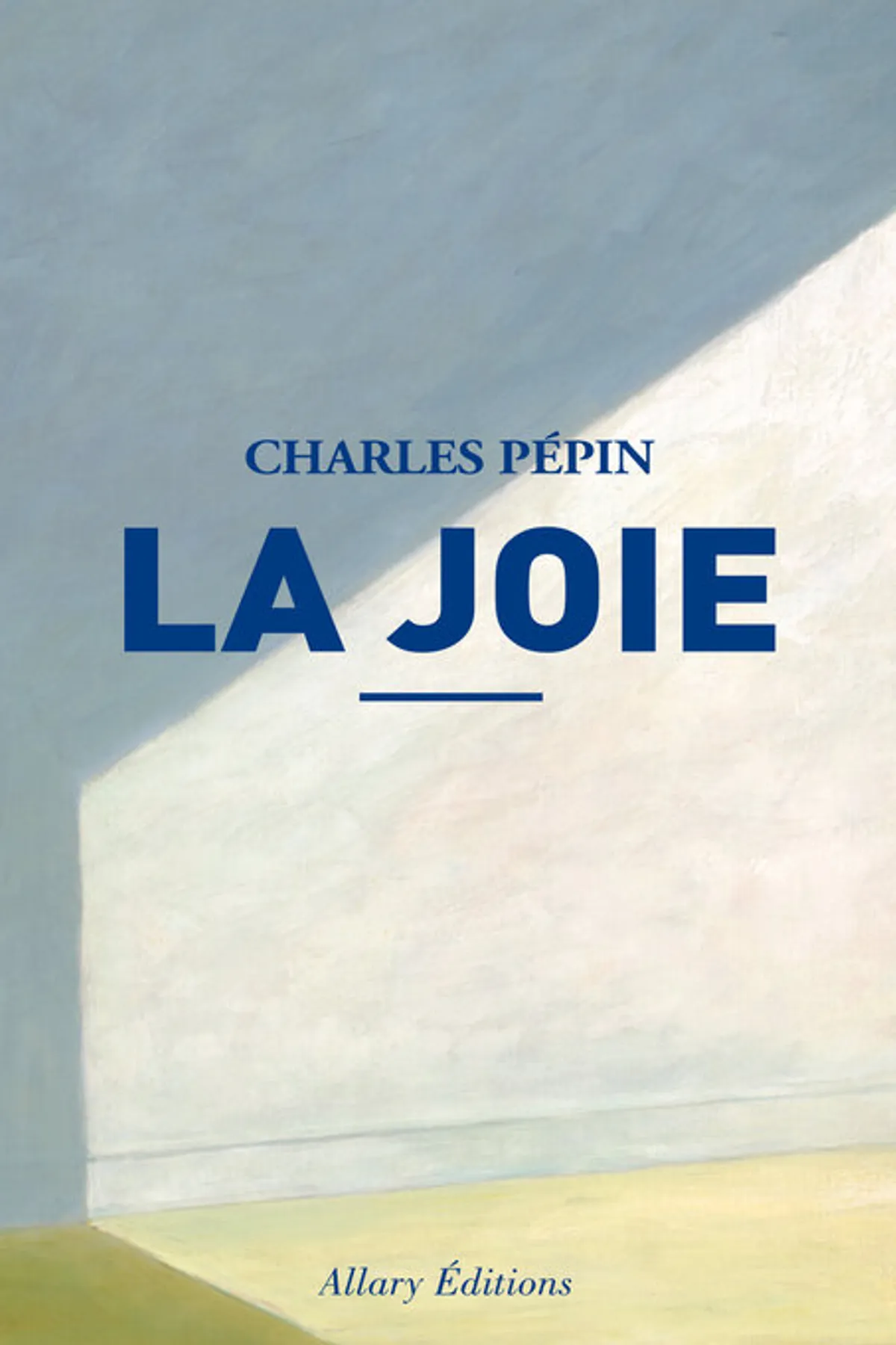 Couverture de « La joie »