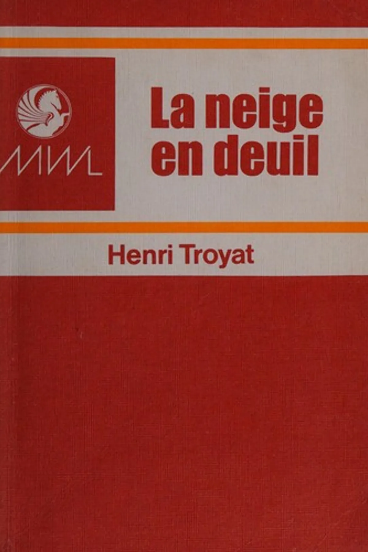 Couverture de « La neige en deuil »