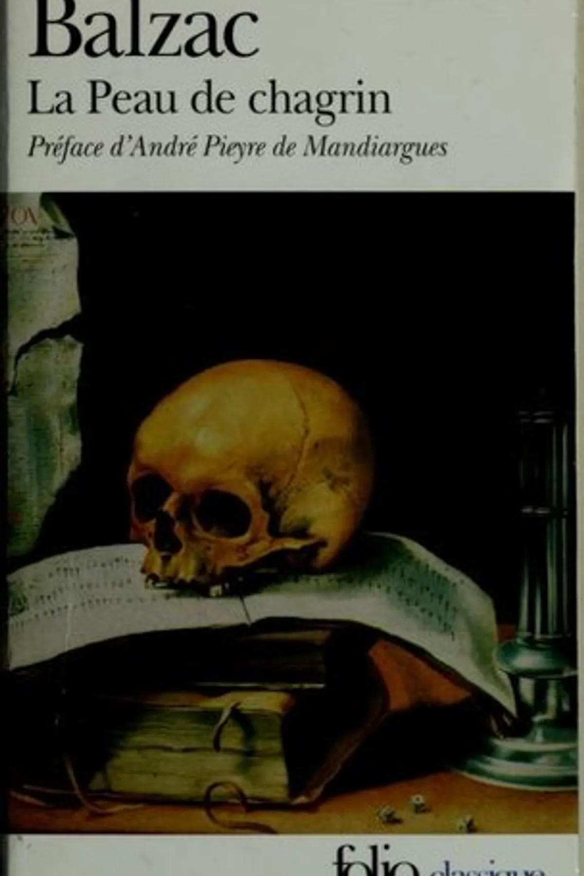 Couverture de « La peau de chagrin »