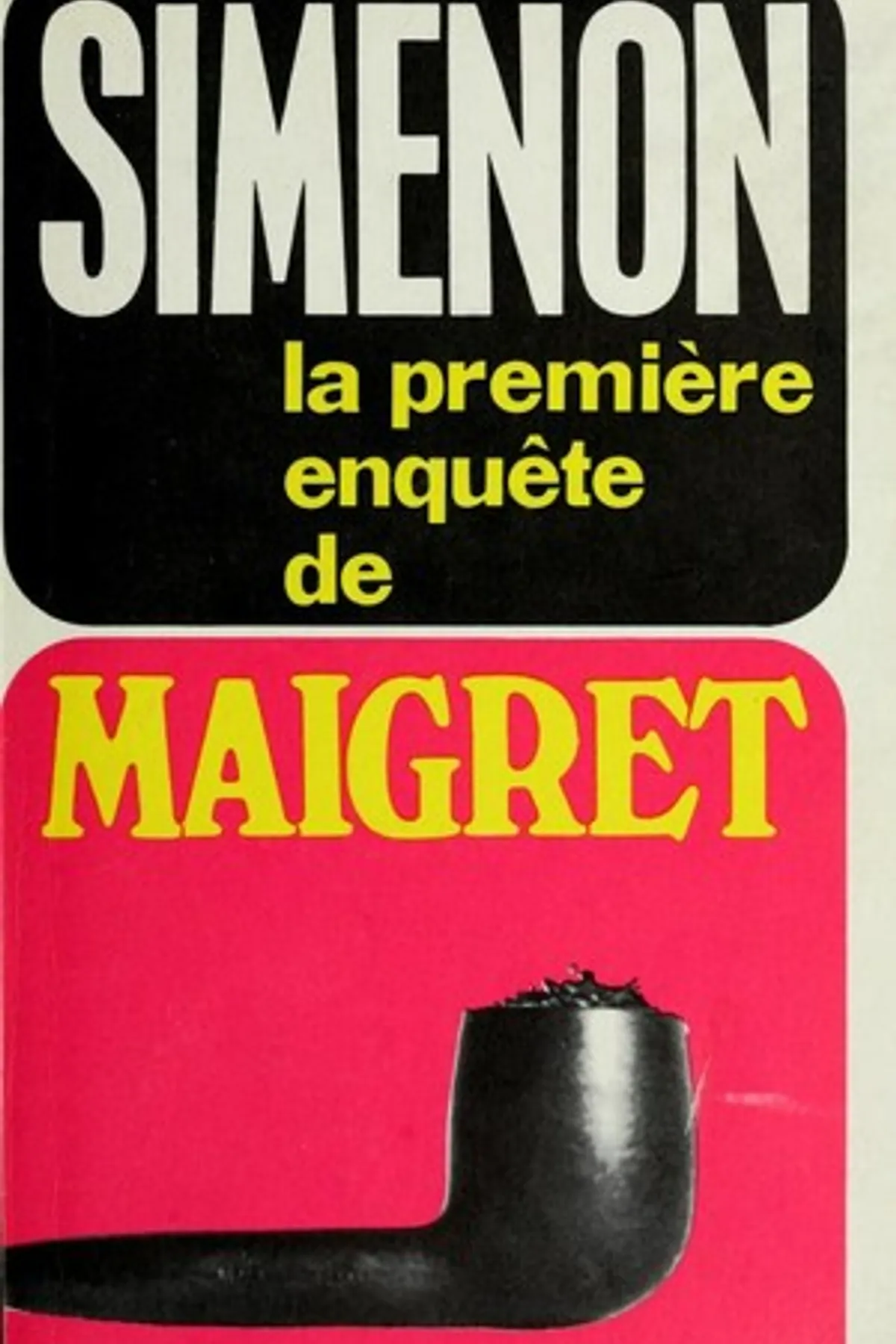 Couverture de « La Première enquête de Maigret »