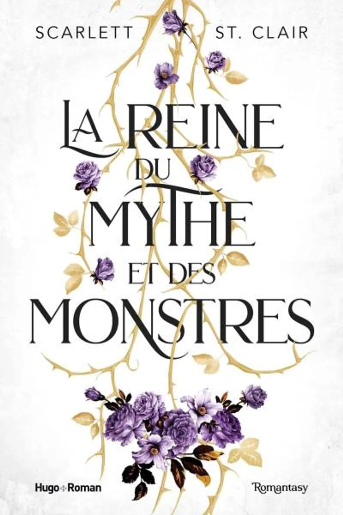 Couverture de « La reine du mythe et des monstres »