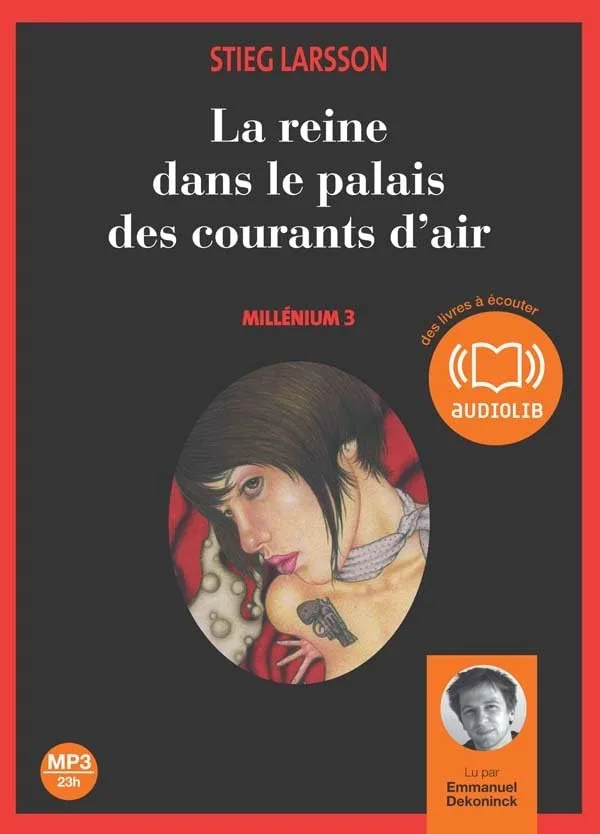 Couverture de « La reine du palais des courants d'air »