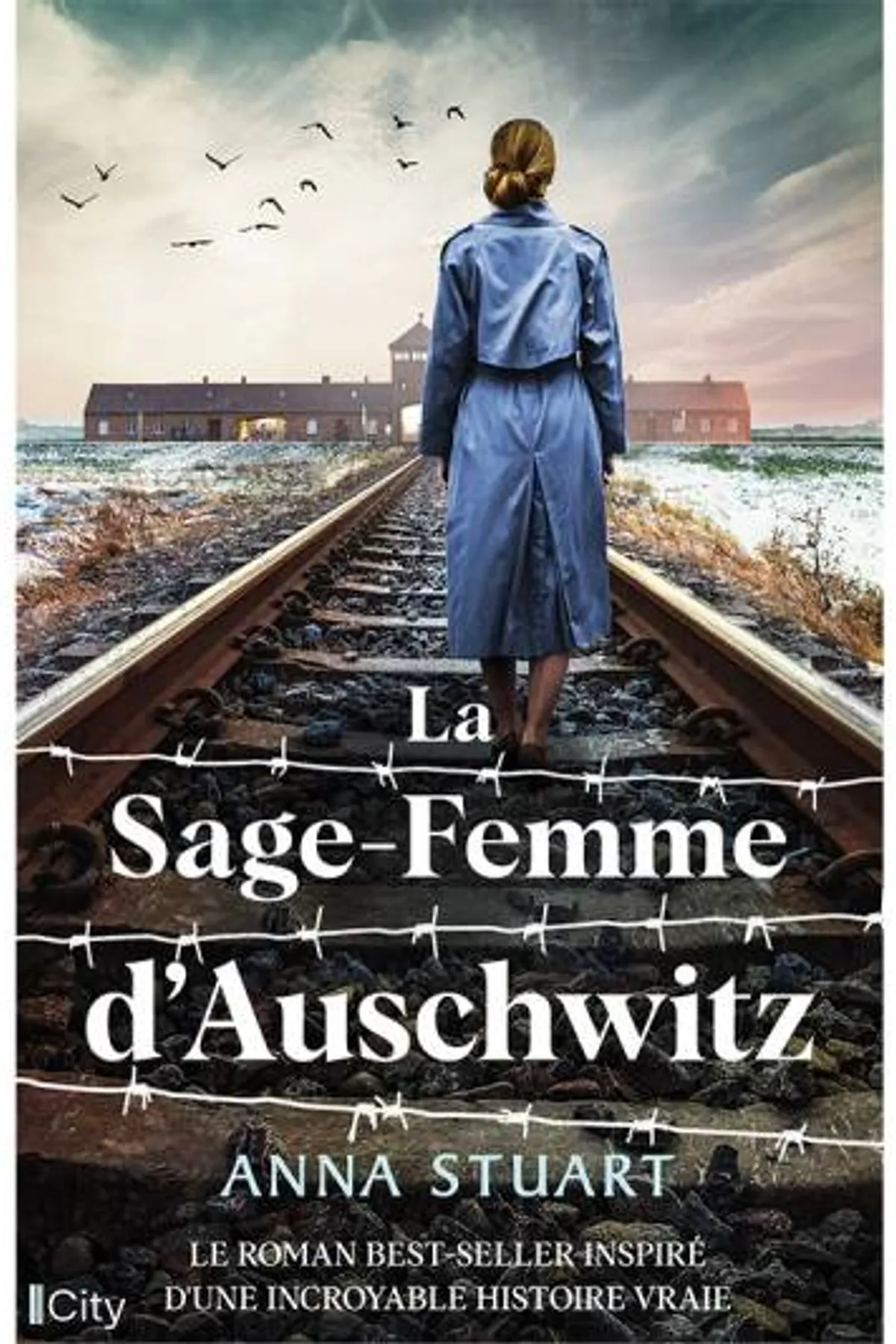 Couverture de « La sage-femme d'Auschwitz »