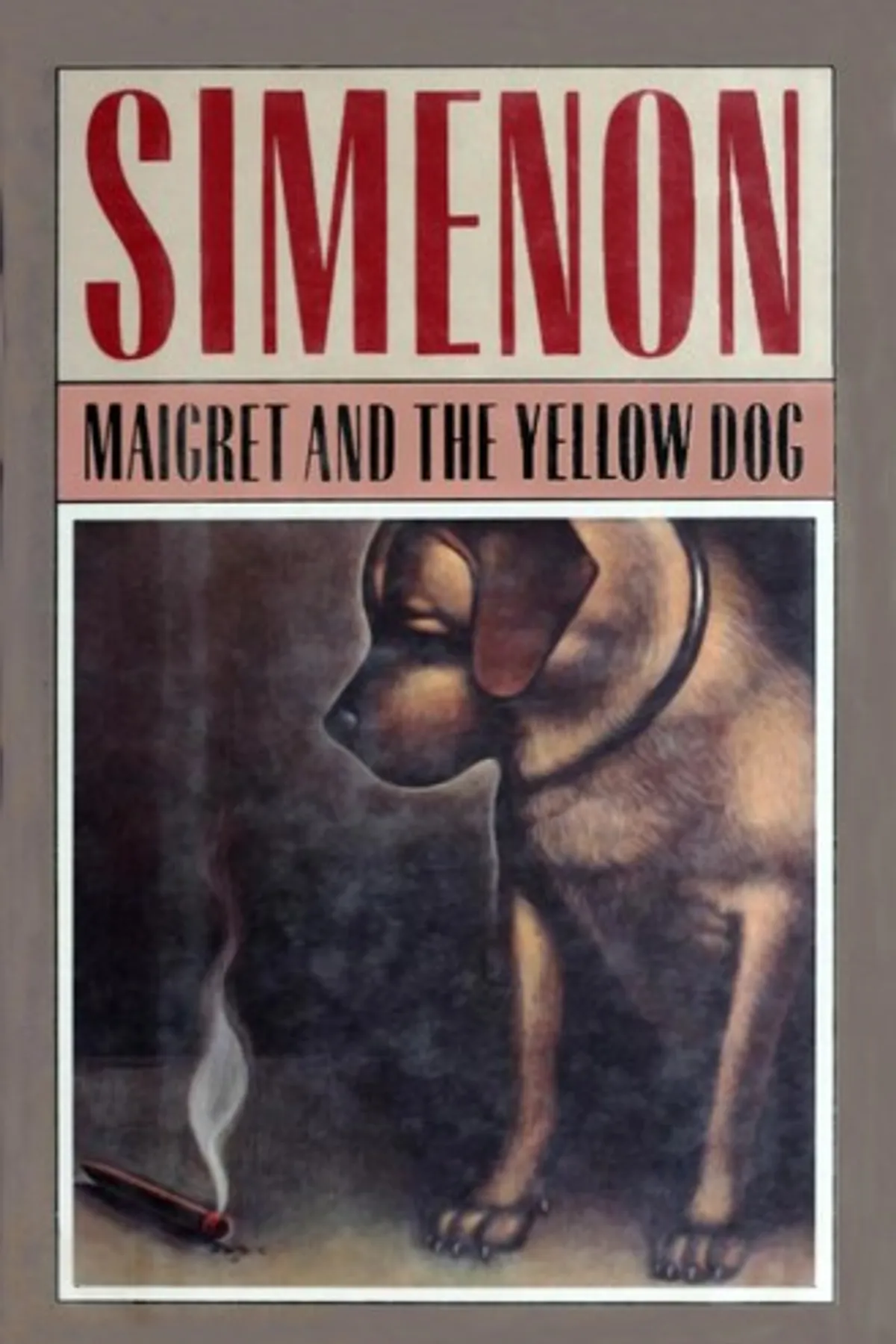 Couverture de « Le chien jaune »