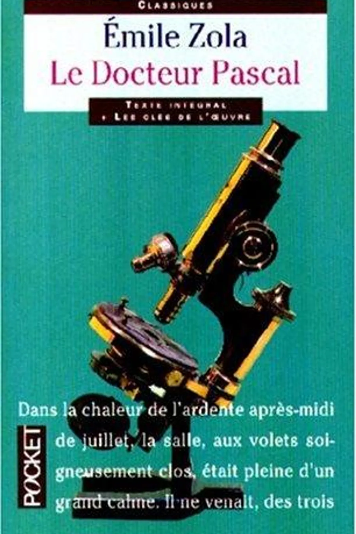 Couverture de « Le Docteur Pascal »