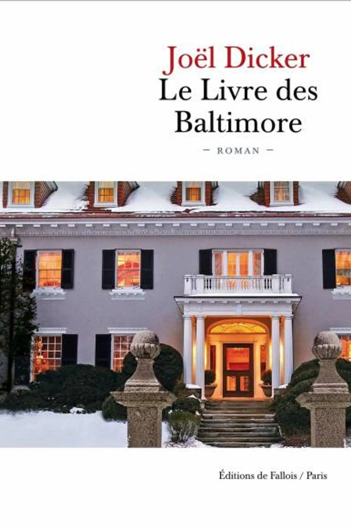 Couverture de « Le livre des Baltimore »